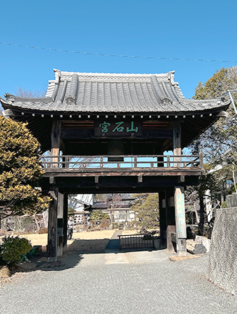 宮石山福泉寺鐘楼門